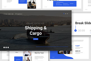 Shipping & Cargo Keynote Template