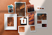 Copper Realistic Moodboard Mockups, a Product Mockup by AndrewPixel (Thumbnail 9 of 9)