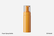 Foam Spray Bottle 3D Model, an Object 3D Model by Akebareee (Thumbnail 1 of 8)