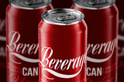 500ml Classic Can Mockup | ANIMATED, a Packaging Mockup by AY Mock-Ups (Thumbnail 14 of 15)