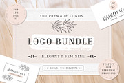 Logo Bundle for Personal Brand, a Branding & Logo Template by Anatartan Design (Thumbnail 1 of 8)