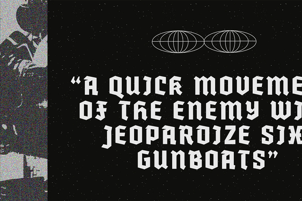 Typomod Modern Black Letter, a Blackletter Font by graphicook (Photo 4 of 10)