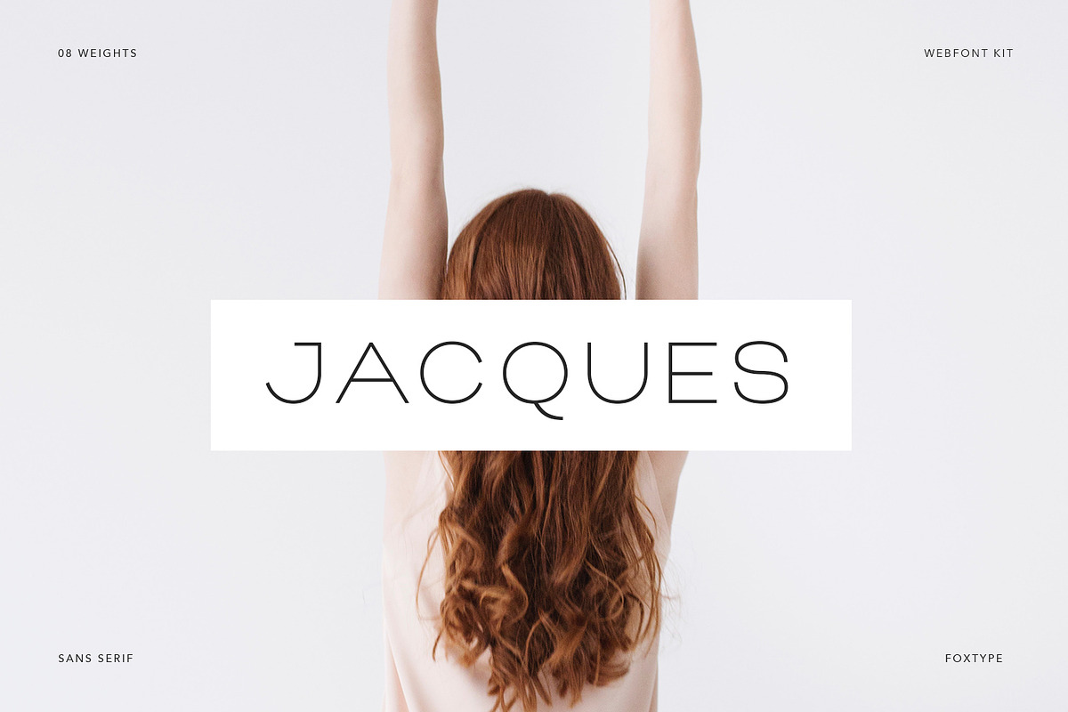 Jacques Display Typeface, a Font by Foxtype (Photo 1 of 6)