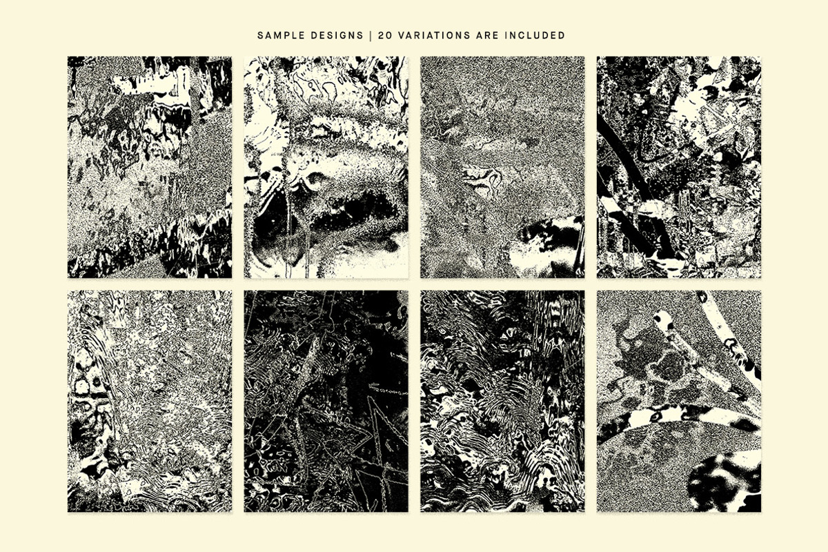 Surface Melt - Abstract Textures, a Texture Graphic by Huebert World (Photo 7 of 10)