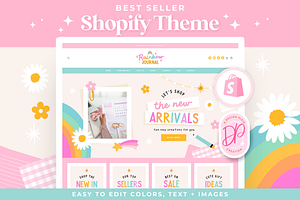 Rainbow Journal Shopify Theme