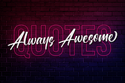 Austtone - A Modern Brush Font, a Handwritten Font by RockboyStd (Thumbnail 8 of 12)