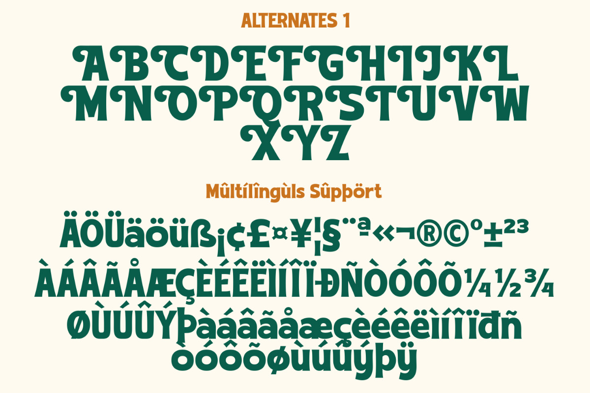 Choldem Rosther - Vintage Serif Disp, a Sans Serif Font by Afkari Studio (Photo 5 of 10)