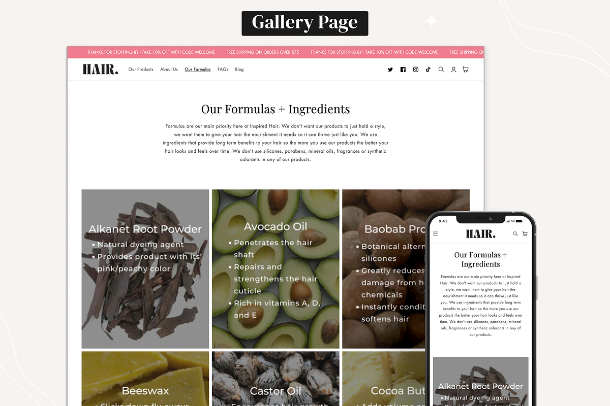 Hair - Beauty Haircare Shopify Theme, a Shopify Template by InspiredTheme (Photo 4 of 9)