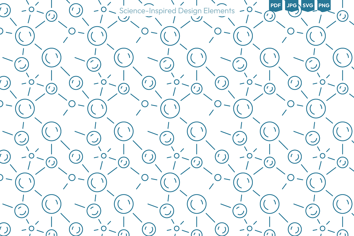 Molecular & Science-Inspired Vector, a Healthcare Illustration by Ilia Design (Photo 9 of 11)