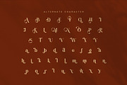 Rawon Elegant Serif Font, a Serif Font by Graphicxell (Thumbnail 8 of 8)