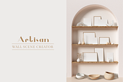 Artisan Wall Scene Creator, a Product Mockup by LINII (Thumbnail 1 of 4)