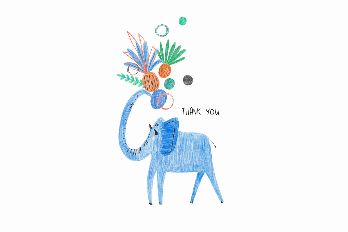 Kids Love Funny Animals. Part 1, an Animal Illustration by Annakniaz (Photo 15 of 15)