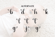 Cutebaby | Script Font, a Handwritten Font by Scratchones (Thumbnail 8 of 9)