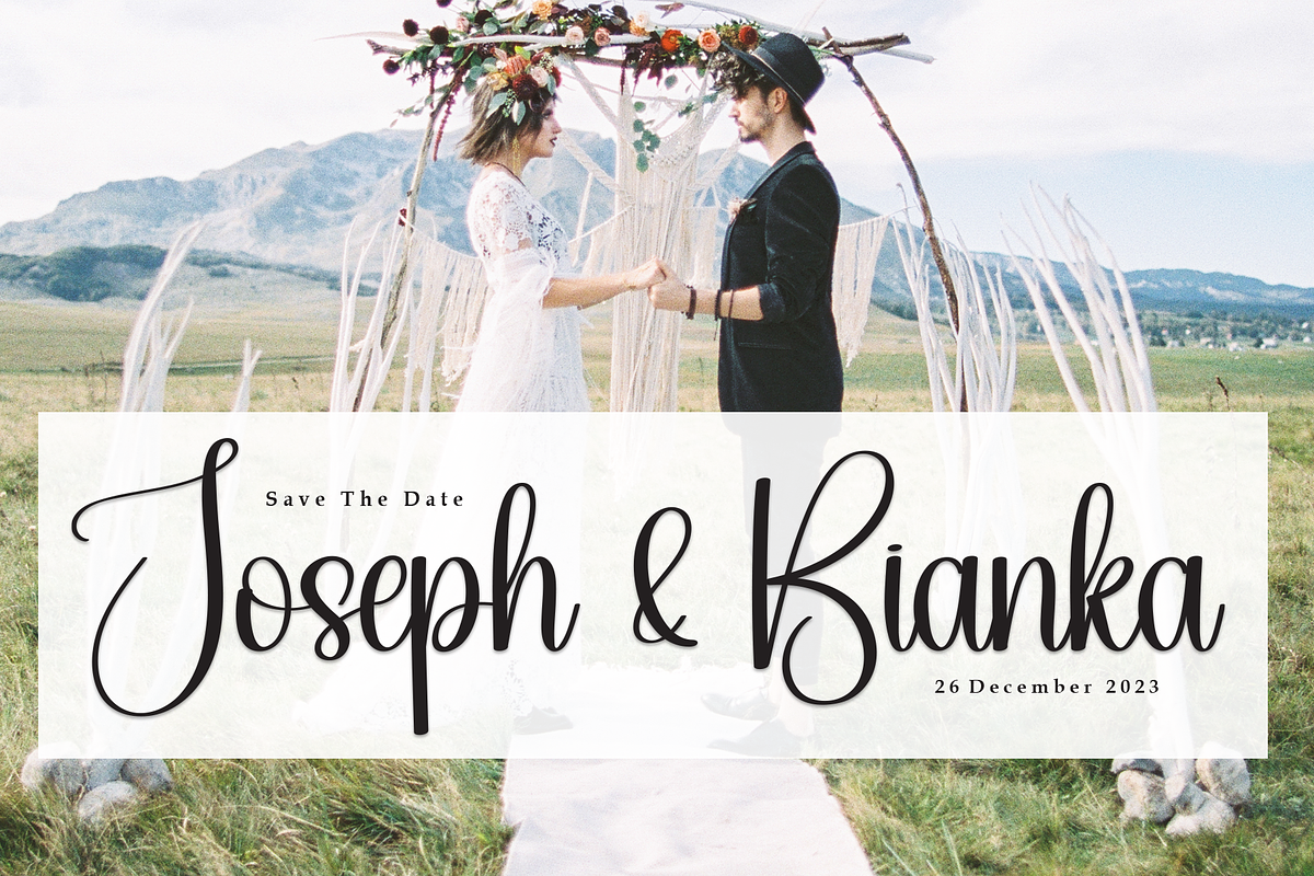 Mountain | Script Font, a Handwritten Font by Scratchones (Photo 3 of 9)