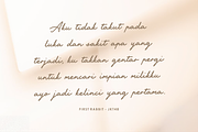 American Mountain A Casual Signature, a Script Font by Allouse Studio (Thumbnail 8 of 10)