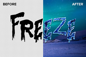 Ice Layer Styles For Photoshop