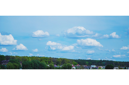White clouds in the sky. Selective, a Nature Photo by yanadjana