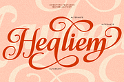 Maybella - Wedding Font, a Script Font by Umitype (Thumbnail 9 of 11)