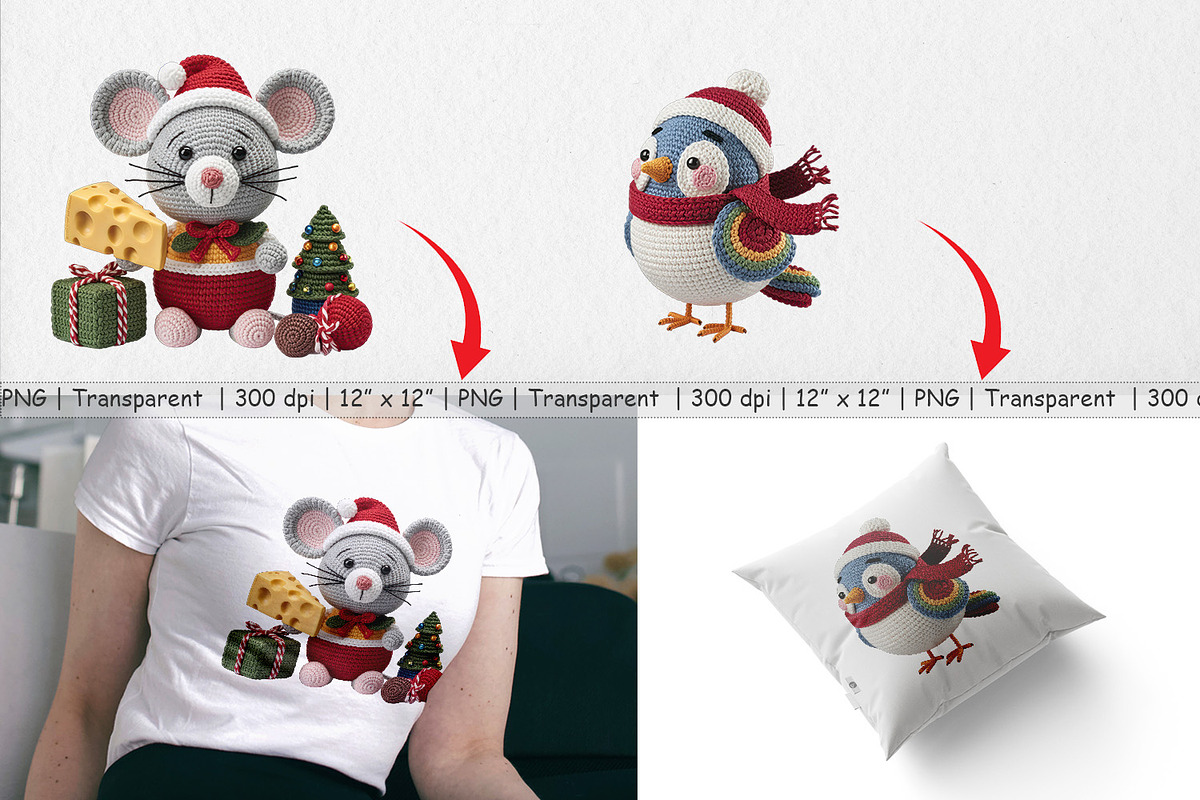 Crochet Christmas, a Graphic by Artnoy (Photo 3 of 5)