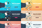 Back to School banners, a Templates & Theme by Leo Edition (Thumbnail 1 of 7)