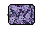Purple Flowers Seamless Pattern, a Graphic by KA7-Designs (Thumbnail 5 of 6)