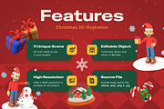 Happy Christmas 3D Illustration Pack, an Object 3D Model by Burntilldead (Thumbnail 2 of 7)