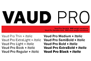 Vaud Pro Variable, a Sans Serif Font by Wordshape (Thumbnail 1 of 13)