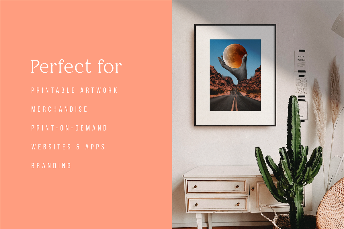 Surreal Collage Creator Art Maker, an Object Illustration by Delightful Design (Photo 6 of 14)