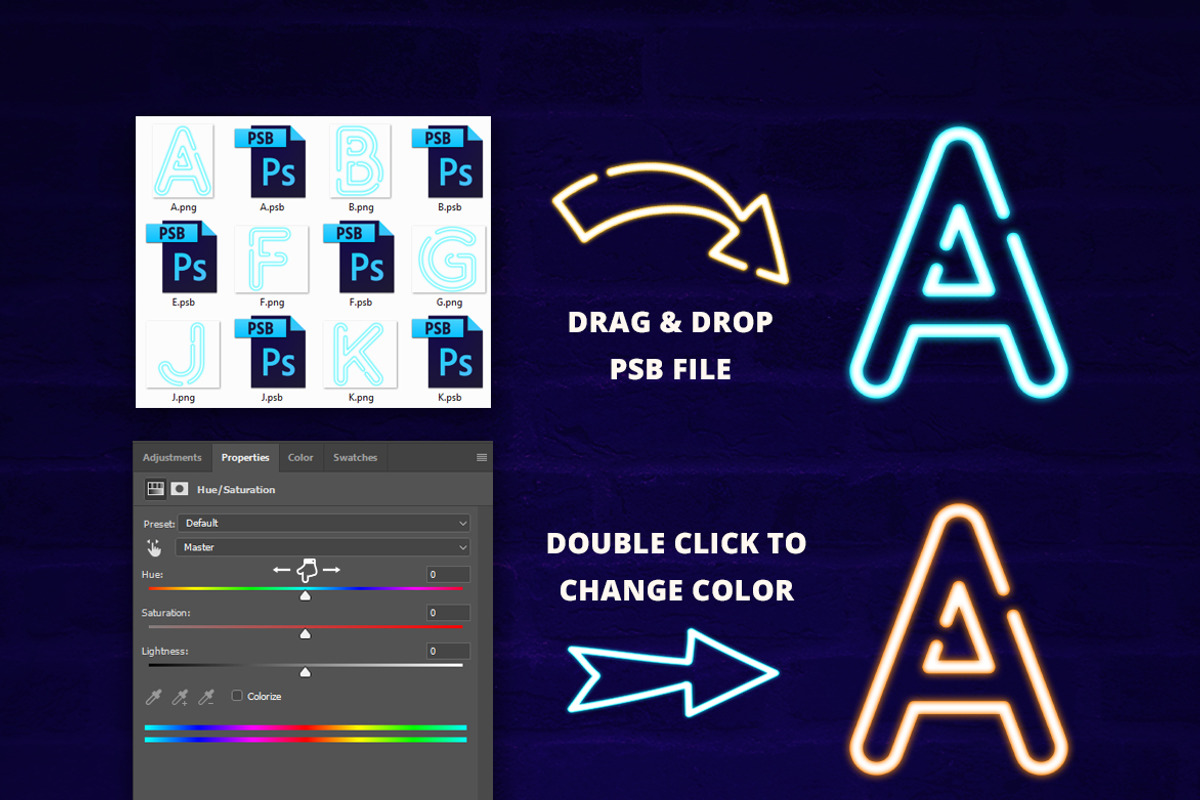 ANIMATED - Neon Social Media Kit, a Social Media Template by Brandspark (Photo 7 of 11)