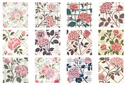 Floral Plaid Digital Papers, an Arts & Entertainment Photo by Wow Magic (Thumbnail 2 of 2)
