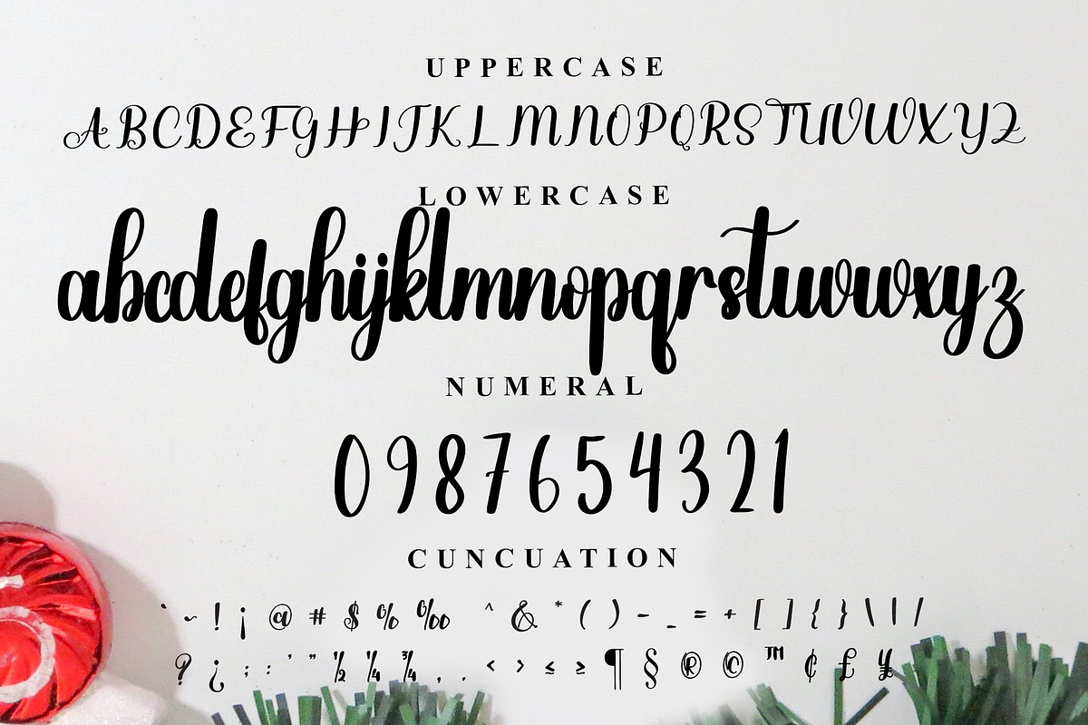 Christmas Eve, a Handwritten Font by FreshTypeINK (Photo 4 of 7)