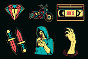 32+ Apparel T-Shirt Vector Prints, an Illustration by Den Marty Studio (Thumbnail 18 of 24)