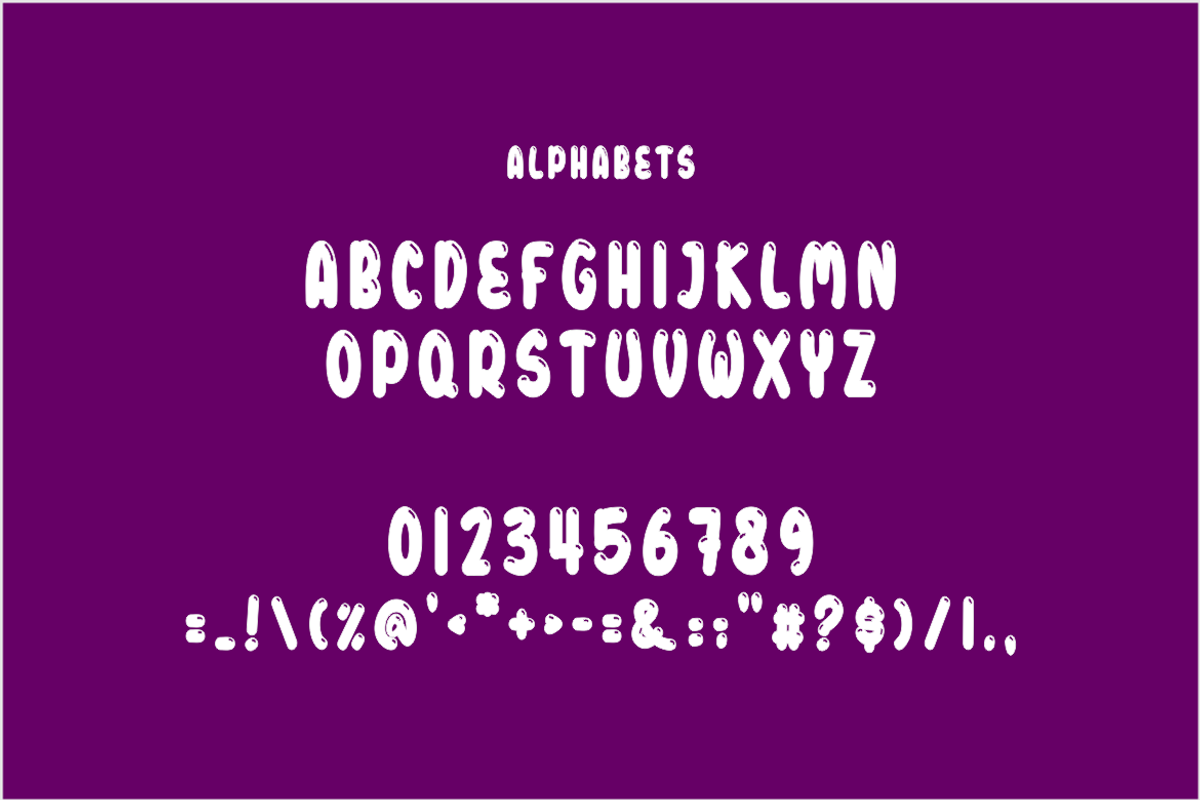 Donuts Transupa Font, a Font by ponuppo (Photo 3 of 3)