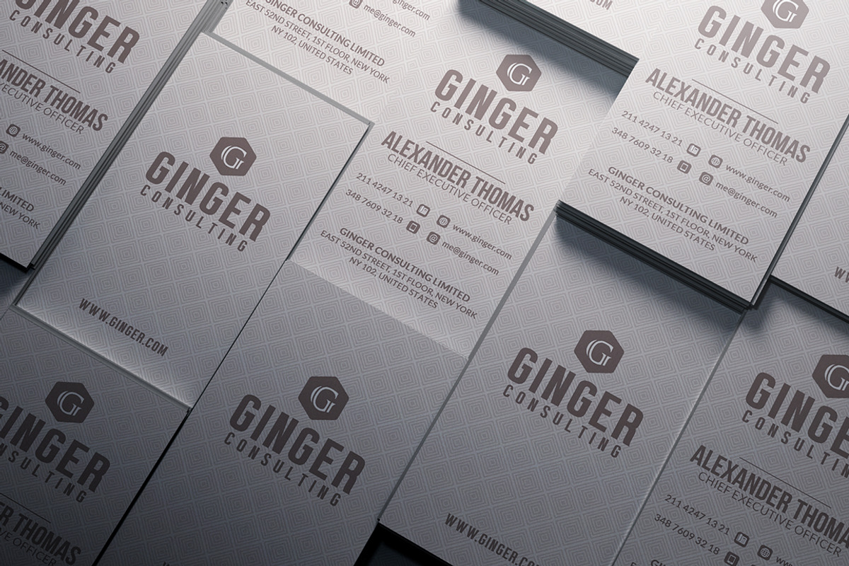 Elegant Business Card, a Business Card Template by Marvel (Photo 3 of 6)