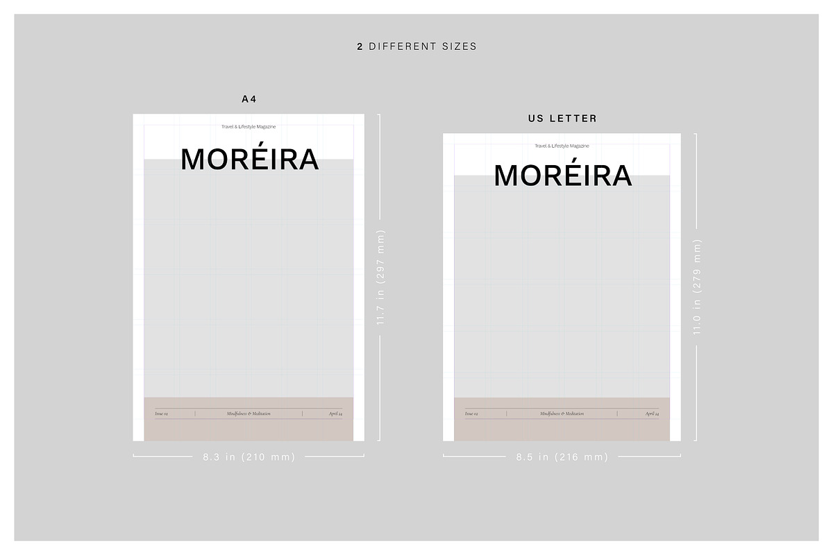 MOREIRA Travel Lifestyle Magazine, a Magazine Template by Arif Tri Ananta (Photo 7 of 13)