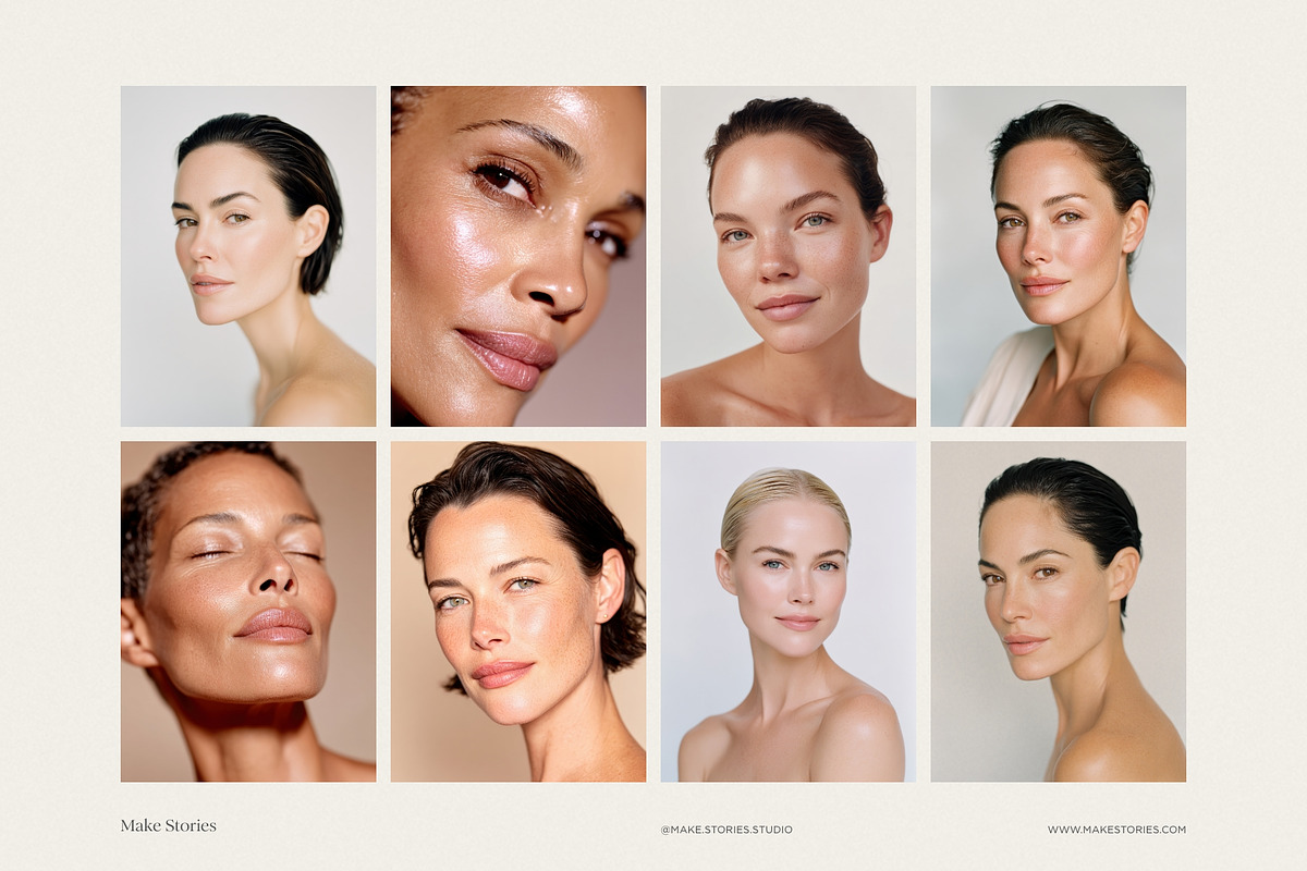 Clean Girl Beauty Skincare Images, a Beauty & Fashion Photo by Make Stories Studio (Photo 2 of 11)