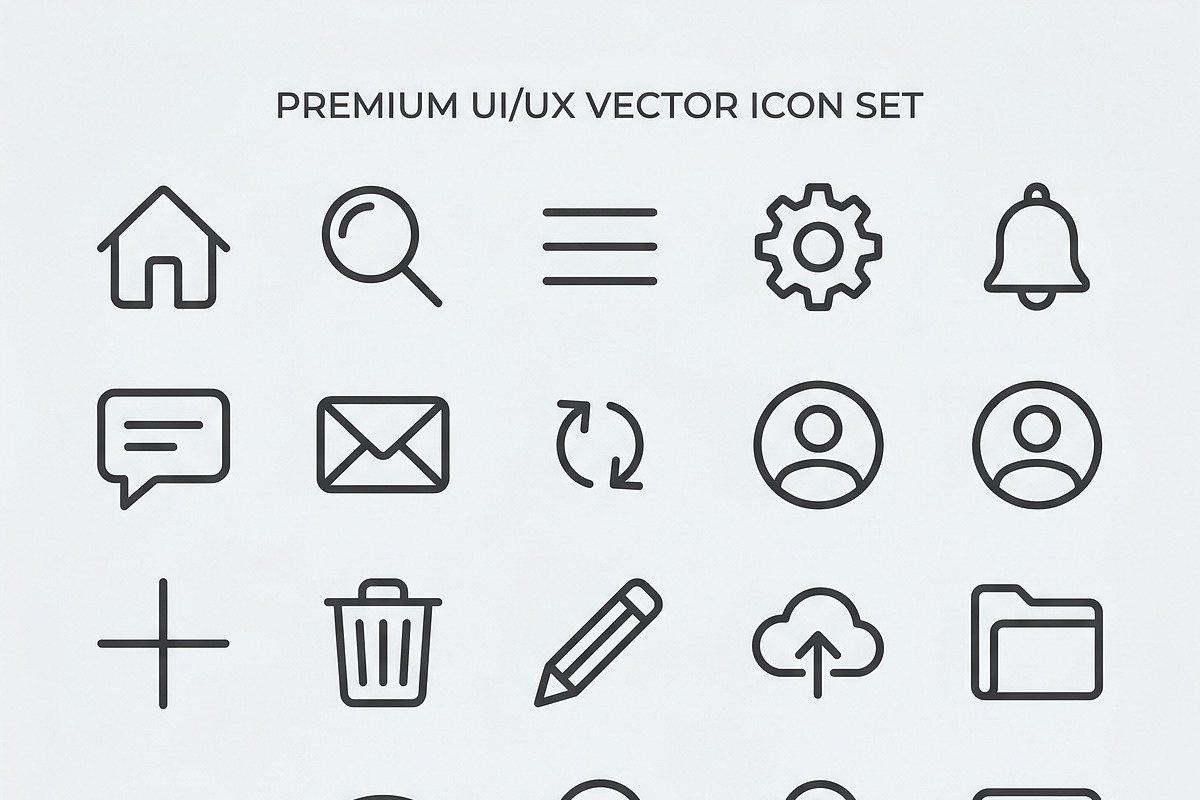 Bundles Vector Content Creator Icon, an Outline Icon by adenpinkstore (Photo 7 of 17)