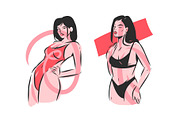 Line body graphics, a Person Illustration by Anastasy_helter (Thumbnail 18 of 20)