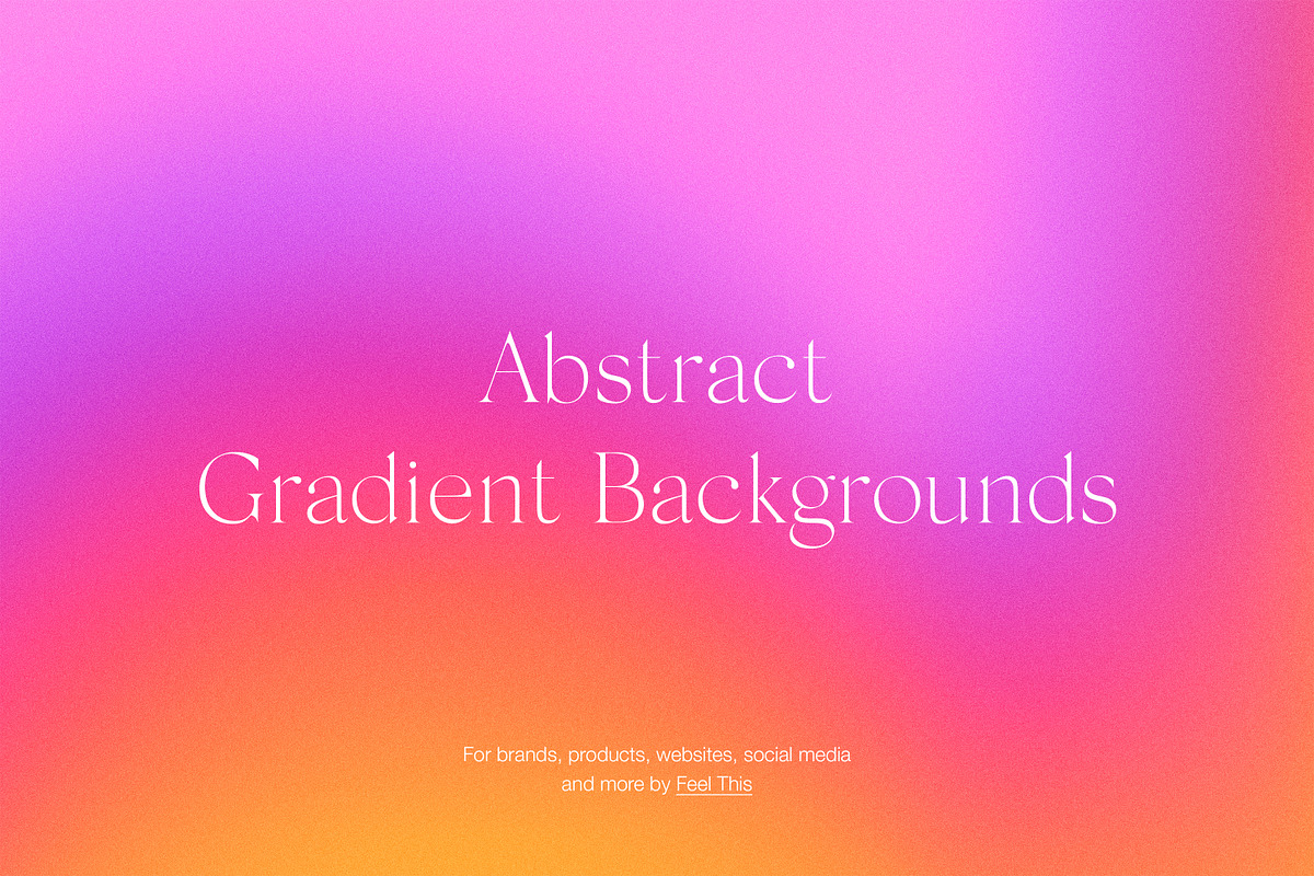 Abstract Grainy Gradient Textures PS, an Object Graphic by Feel This (Photo 1 of 19)