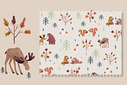 Autumn Woodland Pattern Design, a Pattern Graphic by Lady Bruniere Design (Thumbnail 6 of 15)