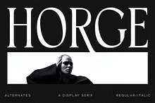 Horge A Display Serif Font
