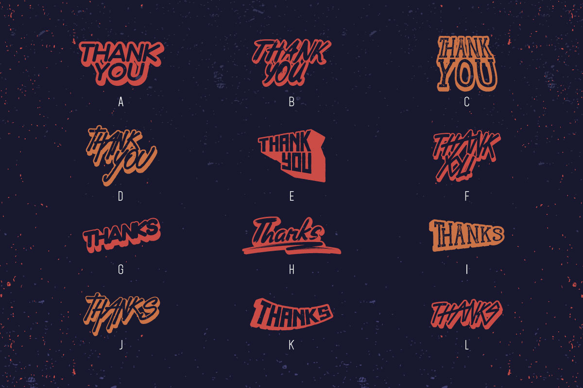 Thanks Dingbats preview 2