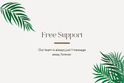 Minimal Clean Canva Presentation, a Presentation Template by Palm Creatives (Thumbnail 5 of 8)