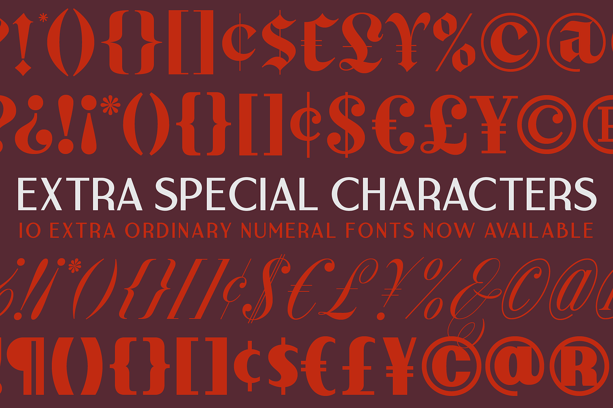 The Numerals Collection preview 2