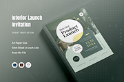 Interior Launch Event Invitation, an Invitation Template by Fannan Studio (Thumbnail 1 of 2)