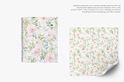 Pastel floral seamless pattern jpeg, a Pattern Graphic by Pink Studio Art (Thumbnail 3 of 5)