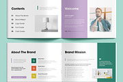 Modern Brand Identity Guideline Book, a Brochure Template by MightyDesign (Thumbnail 3 of 9)