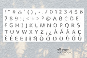flora - hand painted all caps font, a Font by dxxb studio (Thumbnail 2 of 3)
