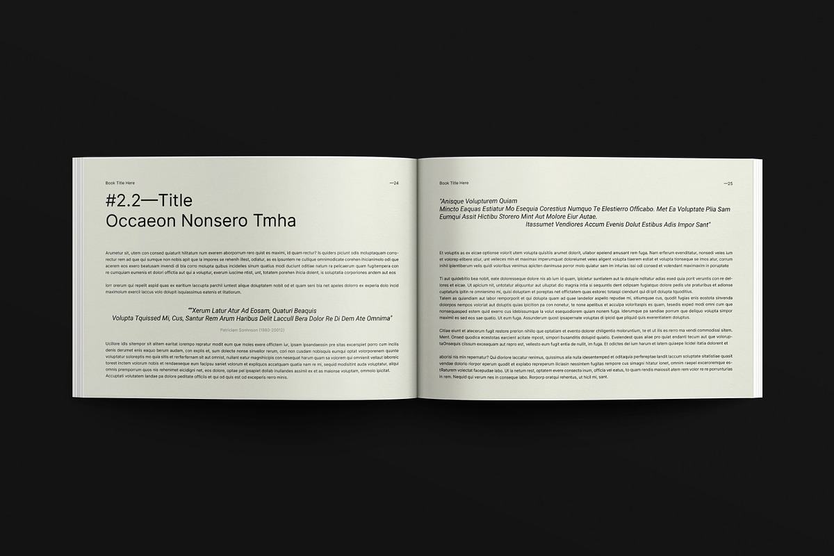 Editorial Magazine & Book Layout, a Magazine Template by Studio Monova (Photo 5 of 12)
