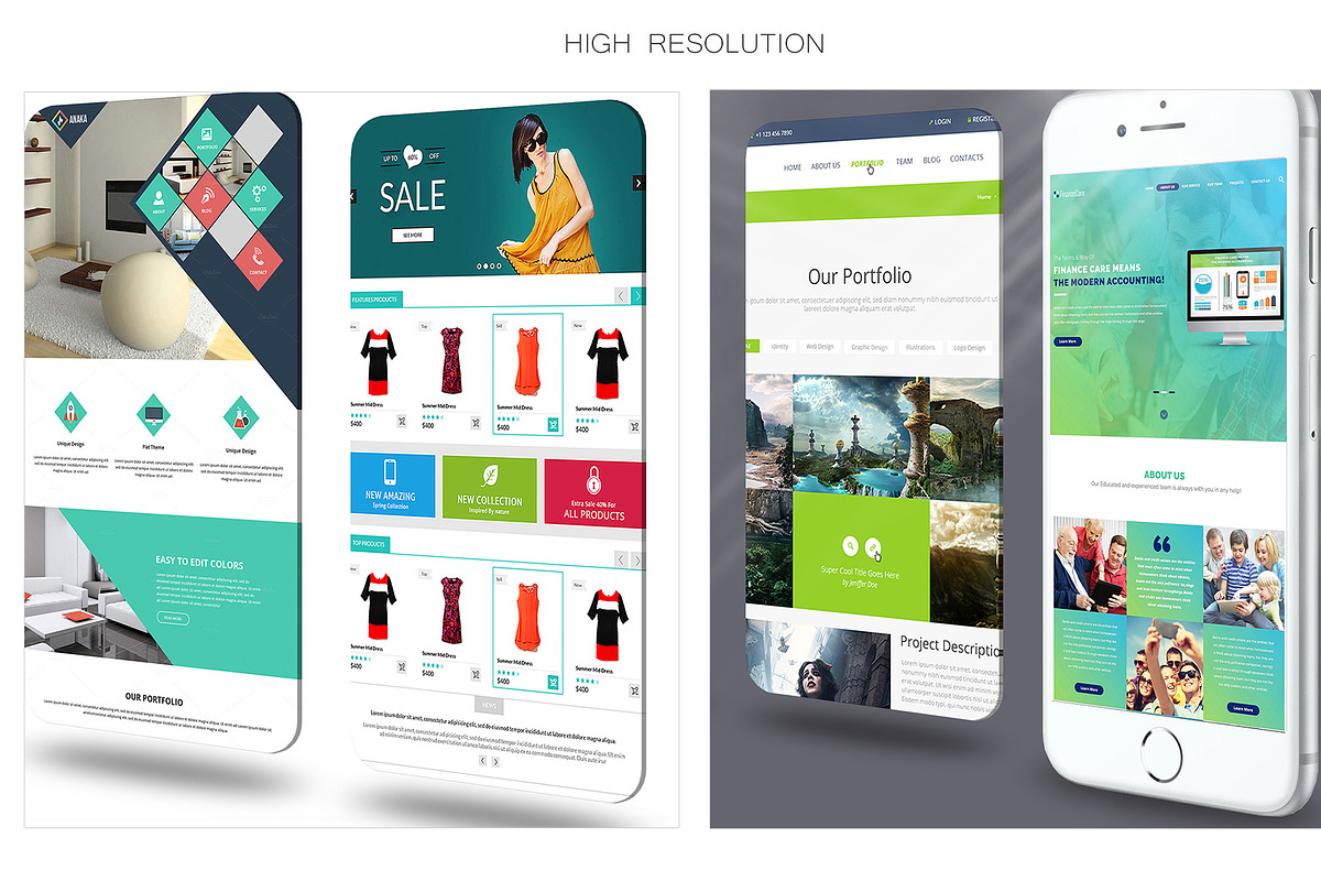ALL 3D iPHONE MOCK-UP BUNDLE VOL-I4, an iPhone Mockup by Graphicsworld125 (Photo 9 of 20)